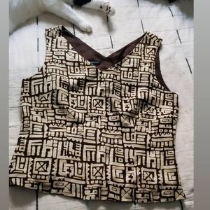 Sarah Spencer Linen Top